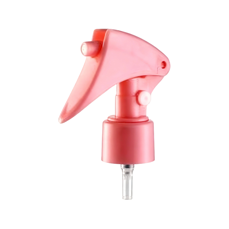 Pulverizador de gatilho mini plástico com interruptor de botão para desinfetante