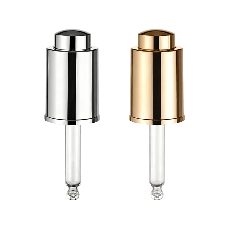 Conta-gotas cosméticos para pressionar botão